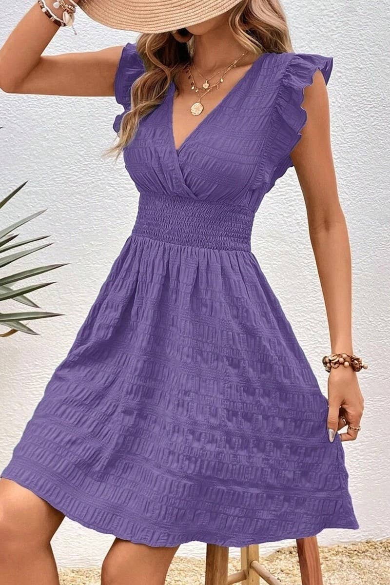 PURPLE DRESS