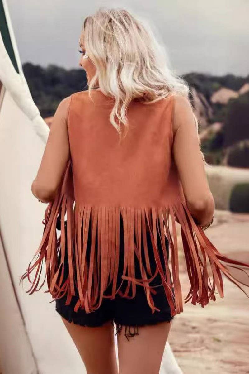 FRINGE VEST