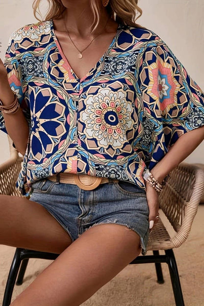 VINTAGE FLORAL TOP