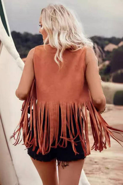 FRINGE VEST