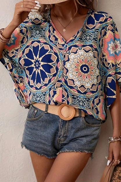 VINTAGE FLORAL TOP