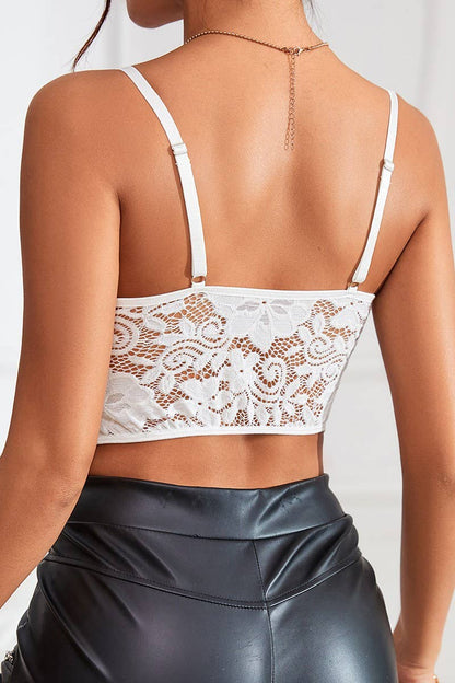 V NECK BRALETTE